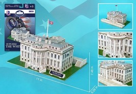 The White House 3D Puzzle - Washington DC Landmark Replica Model Souvenir Gift - £15.77 GBP