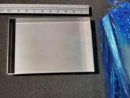 Pharmaceutical freeze dryer Lyophilization trays 10 x 6.5 x 1.5" stainle... - $9.36