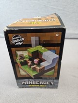 Minecraft Redstone Ranch Includes Saddled Pig! Open Box Damaged T4 - £14.28 GBP