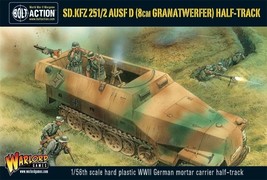 Warlord Games Bolt Action: SdKfz 25 1/2 Ausf D (8cm Granatwerfer) Half Track - £26.19 GBP