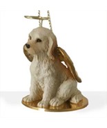 Small Angel LABRADOODLE BLONDE Dog Breed Angel Christmas Holiday Ornament - £11.74 GBP