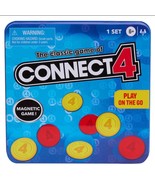 Hasbro CONNECT 4 Classic Game Play on The Go Magnetic Set Age 6+ - $14.99