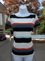 Nwot Ann Taylor Colorblock Ponte T Shirt L - $17.99