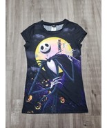 Nightmare Before Christmas Black T-shirt Juniors, Women&#39;s Size Small  - $19.75