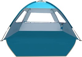 Beach Tent Sun Shade For 3/4-5/6-8 Person By Commouds, Upf 50 Beach Sun ... - $41.94