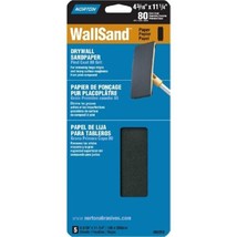 Norton 03253 Wallsand 80D Grit Die-Cut Drywall Screen Sanding Sheet, 4-3... - £14.10 GBP