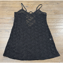 Women&#39;s Plus Size Intimates Black Lace Y2K Babydoll Nightgown Slip Dress... - $26.18