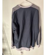 Under Armour Men's L Sweatshirt Zip Pockets Crew Neck Blue   - $332.04 MXN