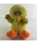 Hasbro Softies Sesame Street Big Bird 12&quot; Plush Stuffed Animal Toy Vinta... - $40.55 CAD