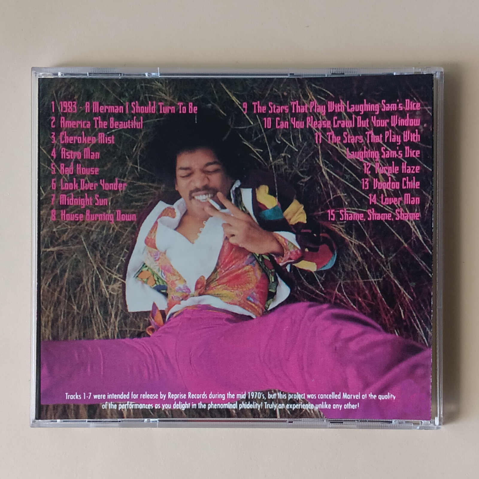 JIMI HENDRIX - ELECTRIC GYSPY - Rare Hendrix recordings CD Item image 3