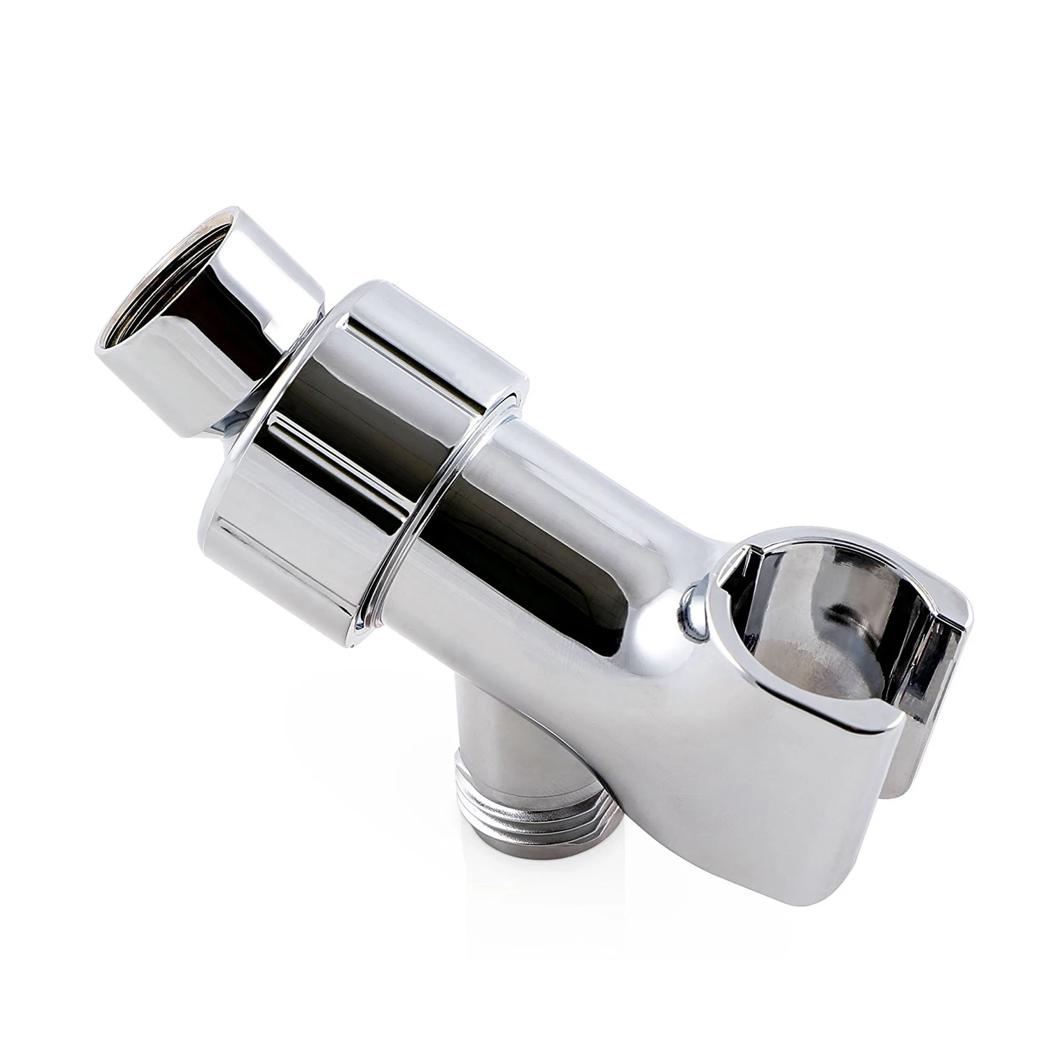 House Home Shower Arm Mounted Shower Head Holder Adjustable Bracket for Bathroom - £19.66 GBP