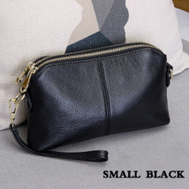 Genuine Leather High Quality Clutch bag Fashion Small Crossbody Bags For Women H - £45.71 GBP