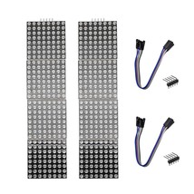 Max7219 32X8 Dot Matrix Led Display Module 4 In 1 Common Cathode, Green,... - $35.99