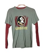 Florida State University T Shirt Seminole Indian Long Sleeve Youth 16 18 u - £18.99 GBP