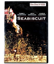 SEABISCUIT 2003 DVD starring Toby McGuire (used) - £3.86 GBP