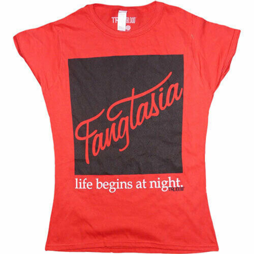 Primary image for True Blood Fangtasia Red Female T-Shirt - S
