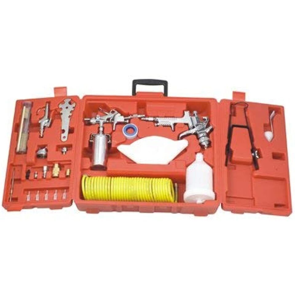 FRITA INC 1202S1129 Master Mechanic Spray Gun Kit, 44-pieces - $139.46