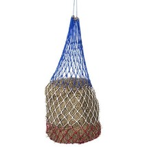 Tough1 Slow Feed Hay Net 42&quot; Long Holds 1/2 Bale of Hay Less Waste Horse... - $29.23 CAD