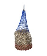Tough1 Slow Feed Hay Net 42&quot; Long Holds 1/2 Bale of Hay Less Waste Horse... - $29.14 CAD