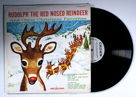 Rudolph the Red-Nosed Reindeer (Crown Records) (1961) Vinyl LP • Favorites - £11.09 GBP