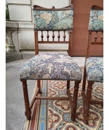 Six french chairs hunting style upholstery with a genre scene - £1,966.57 GBP