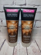 John Frieda Brilliant Brunette Color Vibrancy Moisturizing Shampoo Condi... - $25.23