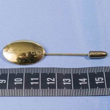 Monogram Gold Tone Pin Brooch Lapel Pin - £11.67 GBP