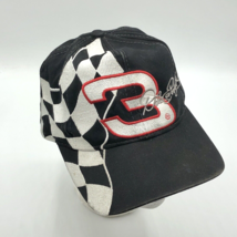 Vintage Chase Dale Earnhardt #3 Goodwrench Service NASCAR Flag Hat Snapback Cap - £23.45 GBP