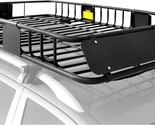 Universal For Suv Cars, Black Car Top Luggage Holder, 64&quot;X 39&quot;X 6&quot;, Xcar... - $190.93