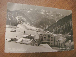 1954 Dolomites Val Gardena WOLKENSTEIN Postcard 10 lire in Groden Selva-
show... - £11.84 GBP