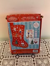 Innovative Designs Official Rudolph Red Felt Stocking Kit 18 Inch New Open Box - £9.42 GBP