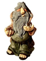 Vintage 1988 Rueggan Troll Figurine With Crystals World of Krystonia Mythical - £39.96 GBP