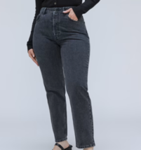 Everlane Women&#39;s Jeans Curvy 90s Cheeky Straight Jean Black Wash Size 30 - £43.16 GBP