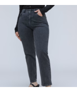 Everlane Women&#39;s Jeans Curvy 90s Cheeky Straight Jean Black Wash Size 30 - £43.21 GBP