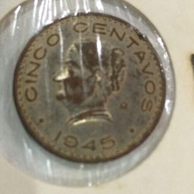 1945 Mexico 5 centavos world coin - £2.74 GBP
