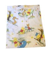 toddler crib pillowcase Sears Roebuck Perma-Prest Winnie the Pooh Disney... - $10.40