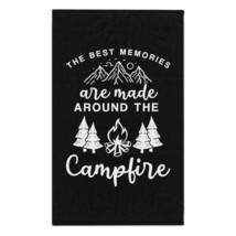 Personalized Rally Towel, 11x18, Soft and Absorbent, Black and White Vec... - $17.51