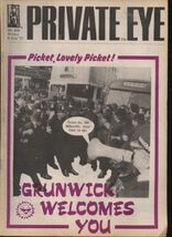 PRIVATE EYE MAGAZINE - 8 July &#39;77 - $2.52