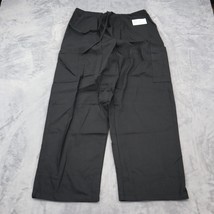 Dickies Pants Womens L Black Easy Care Petite Scrubs Medical Uniform Bot... - $22.75