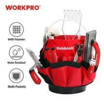 Gallon Bucket Tool Organizer Bucket Boss Tool Bag with 51 Pockets Fits to 3.5-5  - £42.81 GBP