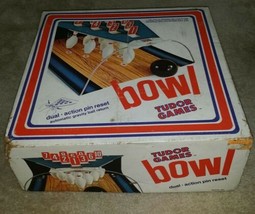 SALE》Vintage 1966 Tudor Games Bowl Bowling Set》Dual Action Pin Reset》FAMILY FUN! - £62.57 GBP