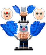 Demon Slayer Inosuke Hashibira Minifigures Minifigs Toy Gift - $73.15 MXN
