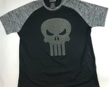 Marvel Punisher Black Short Sleeve 2XL TShirt with a 3D Cones Skull - $21.73