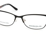 NEW Marcolin MA5006 005 BLACK EYEGLASSES GLASSES METAL FRAME 54-16-140 B... - $53.78