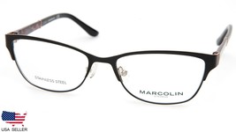 NEW Marcolin MA5006 005 BLACK EYEGLASSES GLASSES METAL FRAME 54-16-140 B... - $53.78