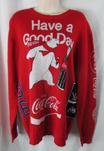 Coca Cola NWT red sweater Polar Bear PacSun M Men English Korean Medium - £31.39 GBP