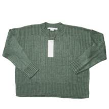 NWT Veronica Beard Erka Sweater in Green Linen Open Knit Pullover M $348 - $120.00