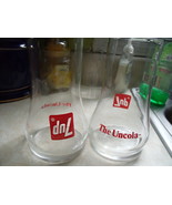 Uncola 7Up Glassses - Vintage Pair - $43.90 CAD