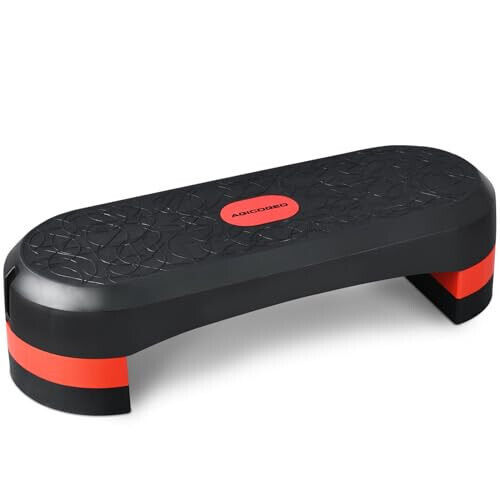Exercise Step Platforms, 30&quot; Adjustable Aerobics Step with Risers, Worko... - $142.19