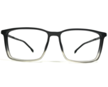HUGO BOSS Eyeglasses Frames 1251 RIW Black Gray Square Full Rim 58-15-145 - $65.23